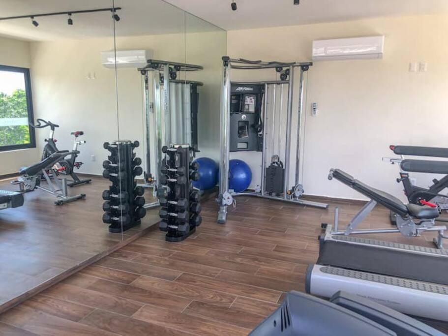 Villa Loft increíble king size Alberca infinita,Gym en medio de la selva Tulum Exterior foto