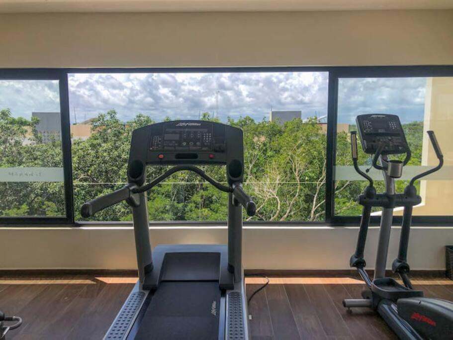 Villa Loft increíble king size Alberca infinita,Gym en medio de la selva Tulum Exterior foto