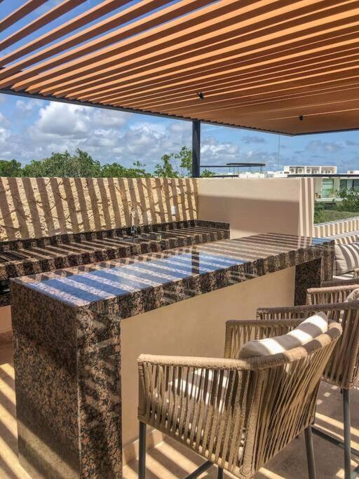 Villa Loft increíble king size Alberca infinita,Gym en medio de la selva Tulum Exterior foto