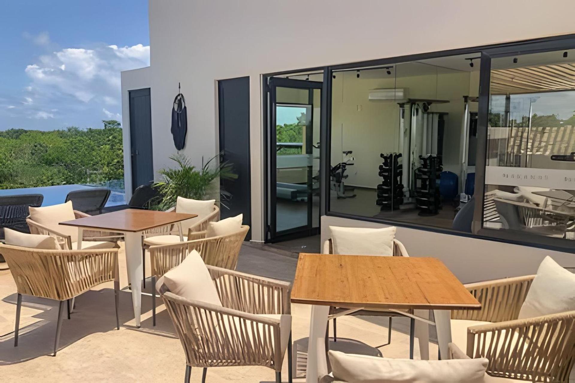 Villa Loft increíble king size Alberca infinita,Gym en medio de la selva Tulum Exterior foto